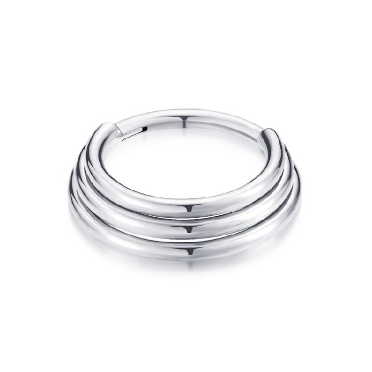 

Unique Nose Piercing Fashion Jewelry Accessory With Three and Five Layer Bell Designs for Fashion Statement Pieces 8mm