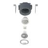 Recessed GU10 Lamp Holder with Base Ring Module