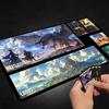Tyrannosaurus Rex Battle-Themed Mouse Pad Playmat 24"X14" MTG TCG Office Desk Mat for Work Game PC Laptop Rug Carpet MousePad