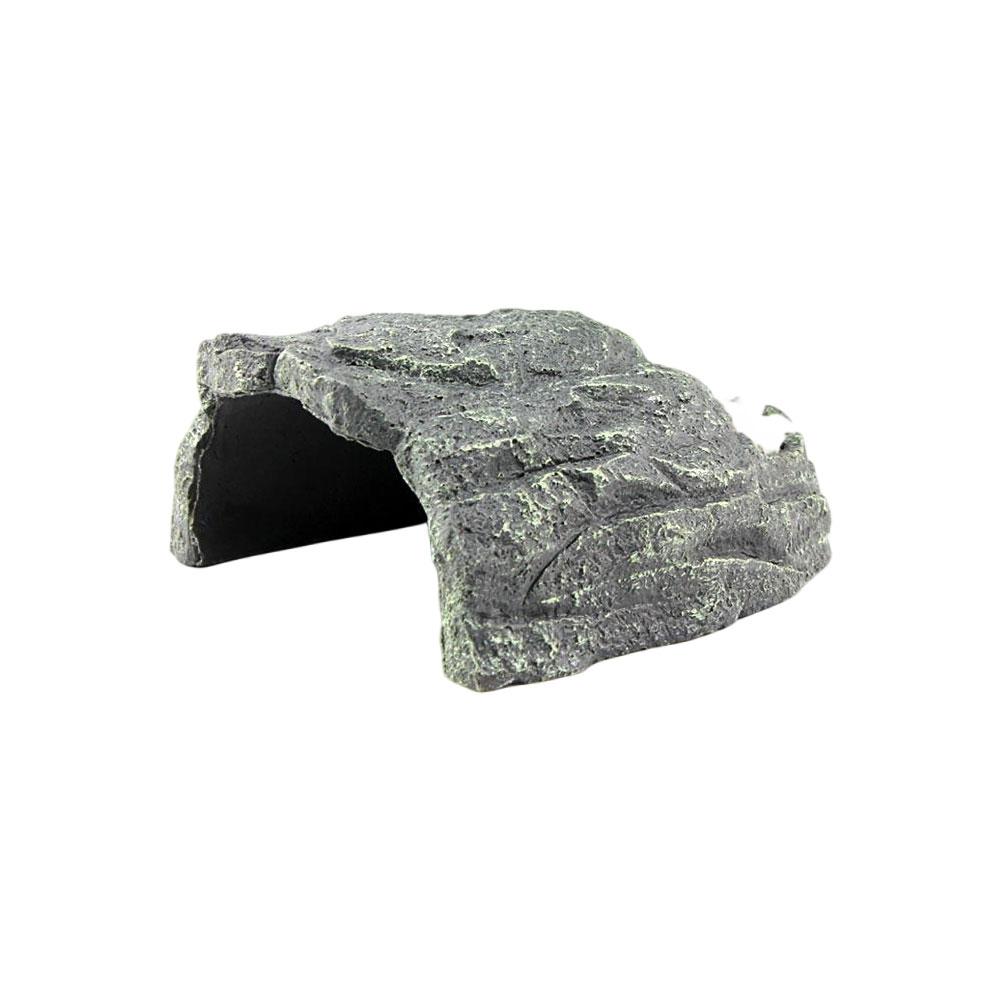 Turtle Hiding House Simulation Cave With Basking Platform For Reptiles Gecko Salamander Frog Safe Durable Anti Bite Decoration
