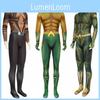Aquaman Arthur Curry Cosplay Kostüm Bodysuit Perfekt für Halloween Cosplay**
