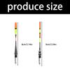 Electronic Float LED Luminous Float High Sensitive Top Mount Float Color Changing Glow Floating Bobber Fishing Equipment