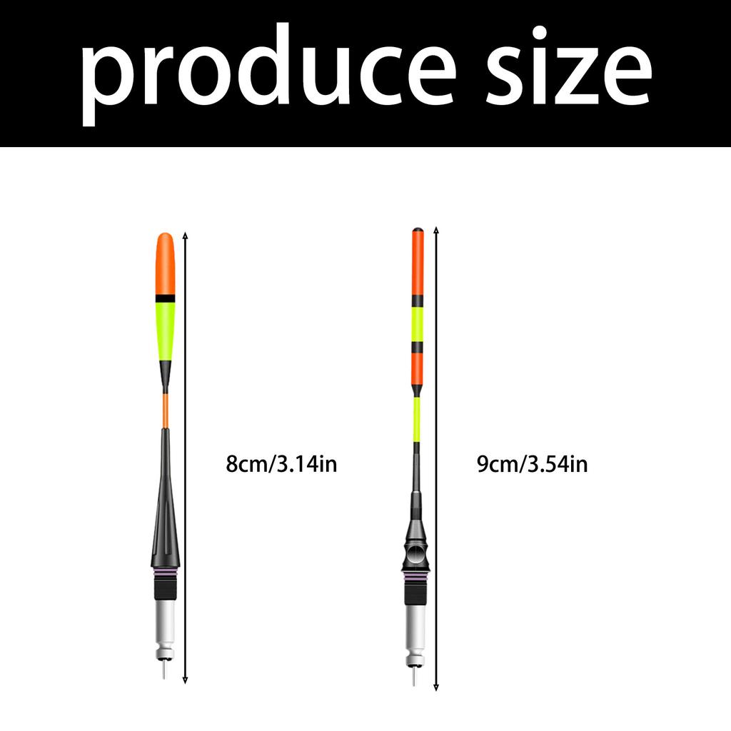 Electronic Float LED Luminous Float High Sensitive Top Mount Float Color Changing Glow Floating Bobber Fishing Equipment