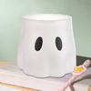 Durable Plastic Halloween Ghost Bucket Versatile Piece Candy Bowl Ghost Planter  Halloween Decor