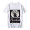 Go Away Kitten Alpha Werewolf Tshirt Unisexs Womens Gothic Vintage Short Sleeve Tshirts High Quality Fashion Oversized T Shirts