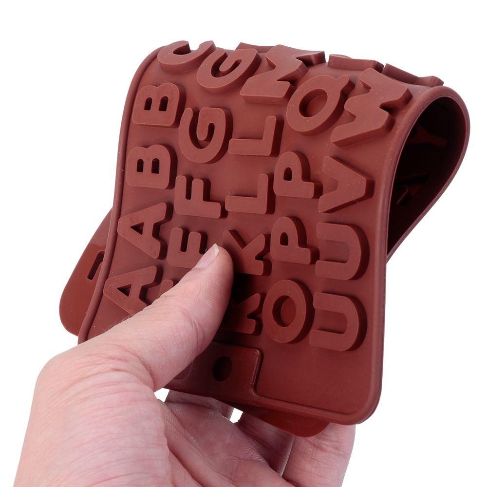 Ice Number Letter Valentine Cake Molds Chocolate Mould Silicone Mold Baking Tool