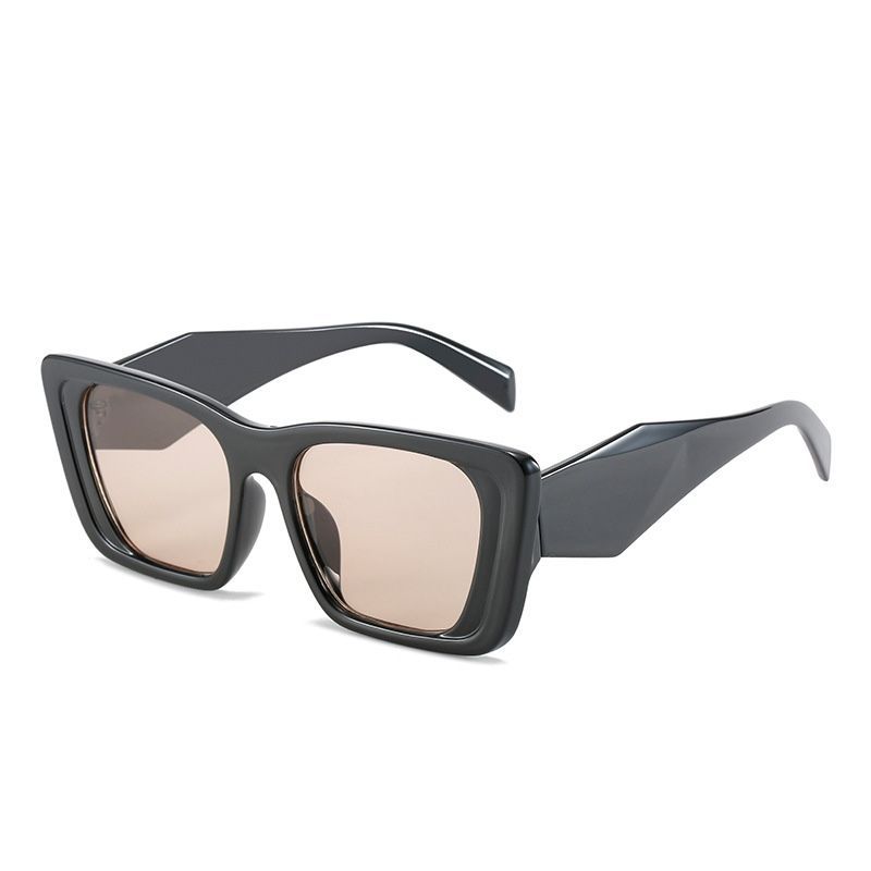 

Солнцезащитные очки в большой оправе прямоугольной формы женские кошачий глаз винтажные квадратные солнцезащитные очки женские очки антибликовые