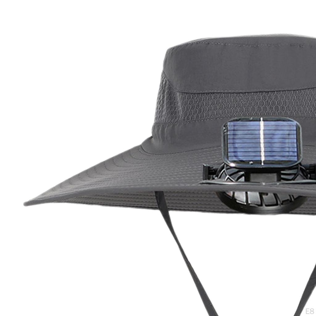 Cooling Fan Hats 3 Speeds Sun Hat for Sports Garden Travel Beach Climbing