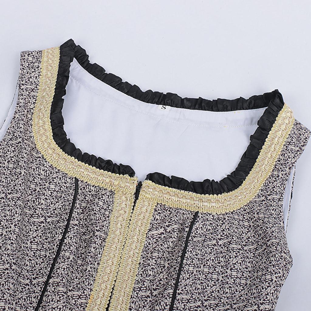 Women's Casual Beer Suit Short-sleeved Tie Dress Women's Suit Dress