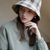 So Cially Cheeck Bucket hat_Brown Check