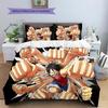 Set Copripiumino Trapuntato con Fantasia Cartone Animato Federa Decorazione per la Casa Regalo di Compleanno (1 * copripiumino + 2 * federa, senza nucleo)