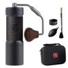 1Zpresso J-Ultra Hand Coffee Grinder, Iron Gray, Easy To Clean, Foldable, Stainless Steel Blades, External Adjustment