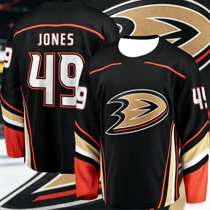 2026 Hit Men's Ice Hockey Training Shirt with Duck Pattern 3D Print, Breathable and Moisture-wicking Long-sleeved T-shirt Kids