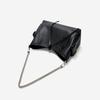 Tote bag women's leather large-capacity high-end cowhide mail carrier bag Darth Vader commuter messenger bag chain shoulder bag