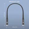 Comfortable Silicone Neck Lamp 3 Lighting Option USB C Fast Charge 2 Hours For Technicians Creators Readers Hiking Use