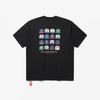 New Era VinTage PosTer T shirT Black mulTi