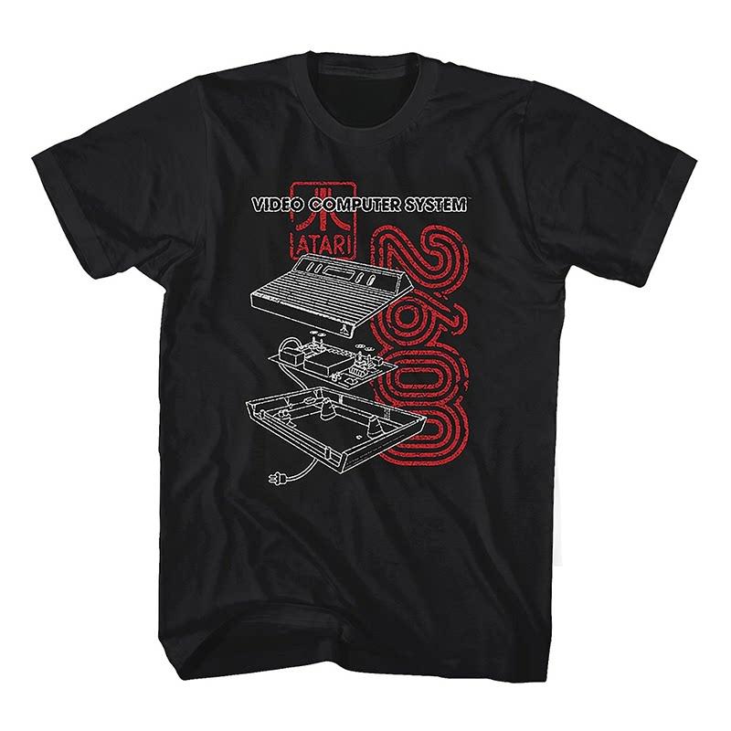 Y2k 80s American Retro Arcade Game Machine American Retro Shortsleeved Tshirt