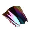 Iridium Motorcycle Double Bubble Windshield Wind Deflector for Yamaha R3 R25 Motocross Riding Racing Screen