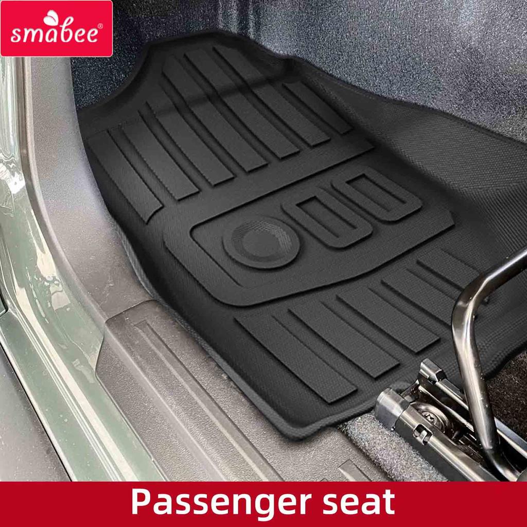 Smabee Right Drive for Suzuki Jimny XL 5-Door Auto Transmission 2023-Onwards Car Floor Mats Trunk Pad TPE 3D Foot Mat Black