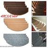 4PCS/Set Carpet Step Carpet Mat Self Adhesive Stair Mat Anti-Slip Step Carpet Safety Quiet Floor Mat Indoor Mat