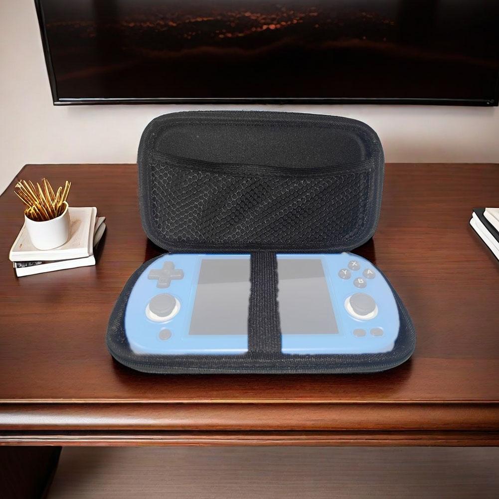 For Annibock RG40XX H Game Console Storage Bag EVA Hard Carrying Bag Dust-proof Anti-fall Zipper Bag Game Accessories