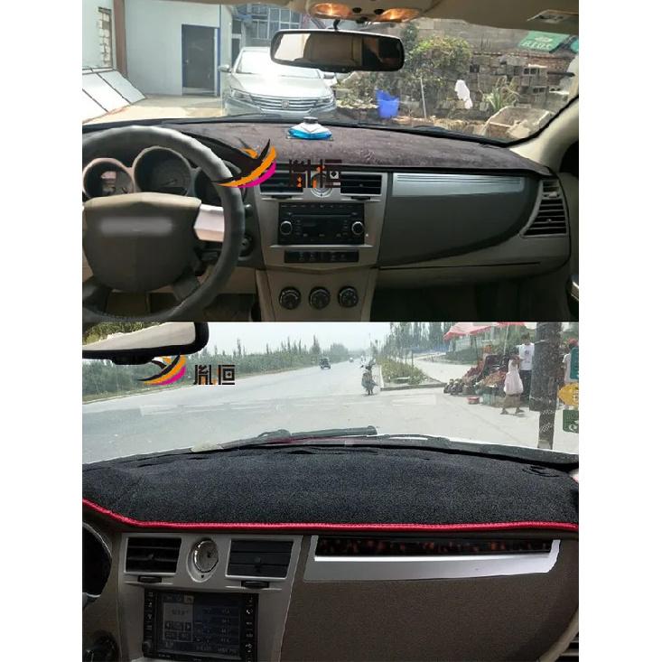 For Chrysler Sebring Cirrus UK JS 2007-2010 Dashmat Dashboard Cover trument Panel Sunscreen Protective Pad Dash Mat Anti-Dirt