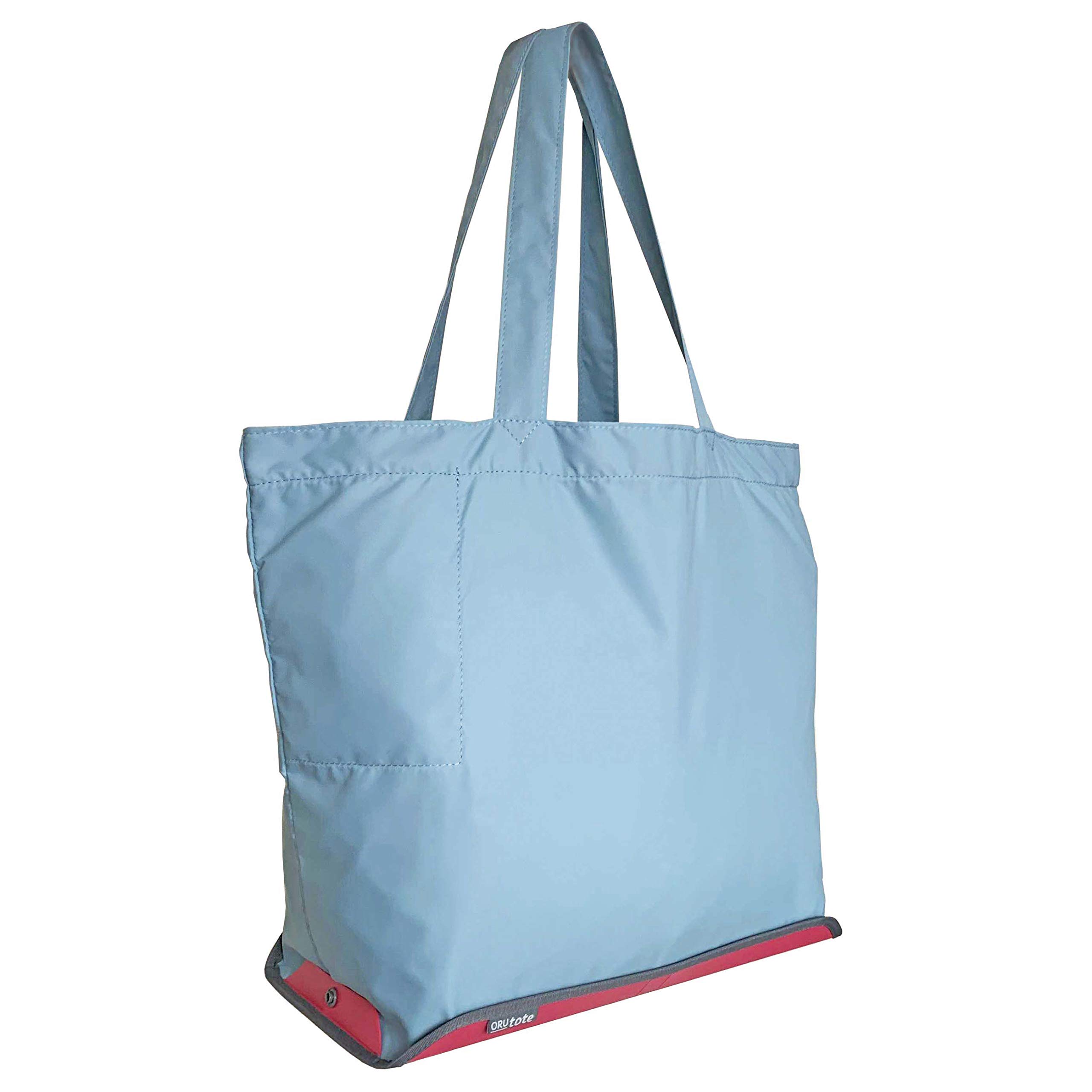 

Середня складана еко-сумка з твердим дном синя x [ORUTOTE] тоут, (небесно-рожевий)