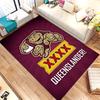 Queensland Maroons (5) Rug Suitable For Living Rooms Bedrooms Computer Rooms Dining Areas And Placement Under Tables And Chairs Also An Ideal Choice F