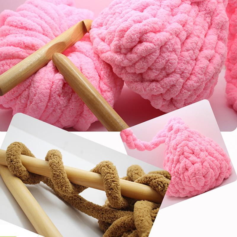 1  Roll Thick Icelandic Wool Scarf Sofa Cushion Hat Soft Coarse Yarn Ultra Thick Home Textile 250g