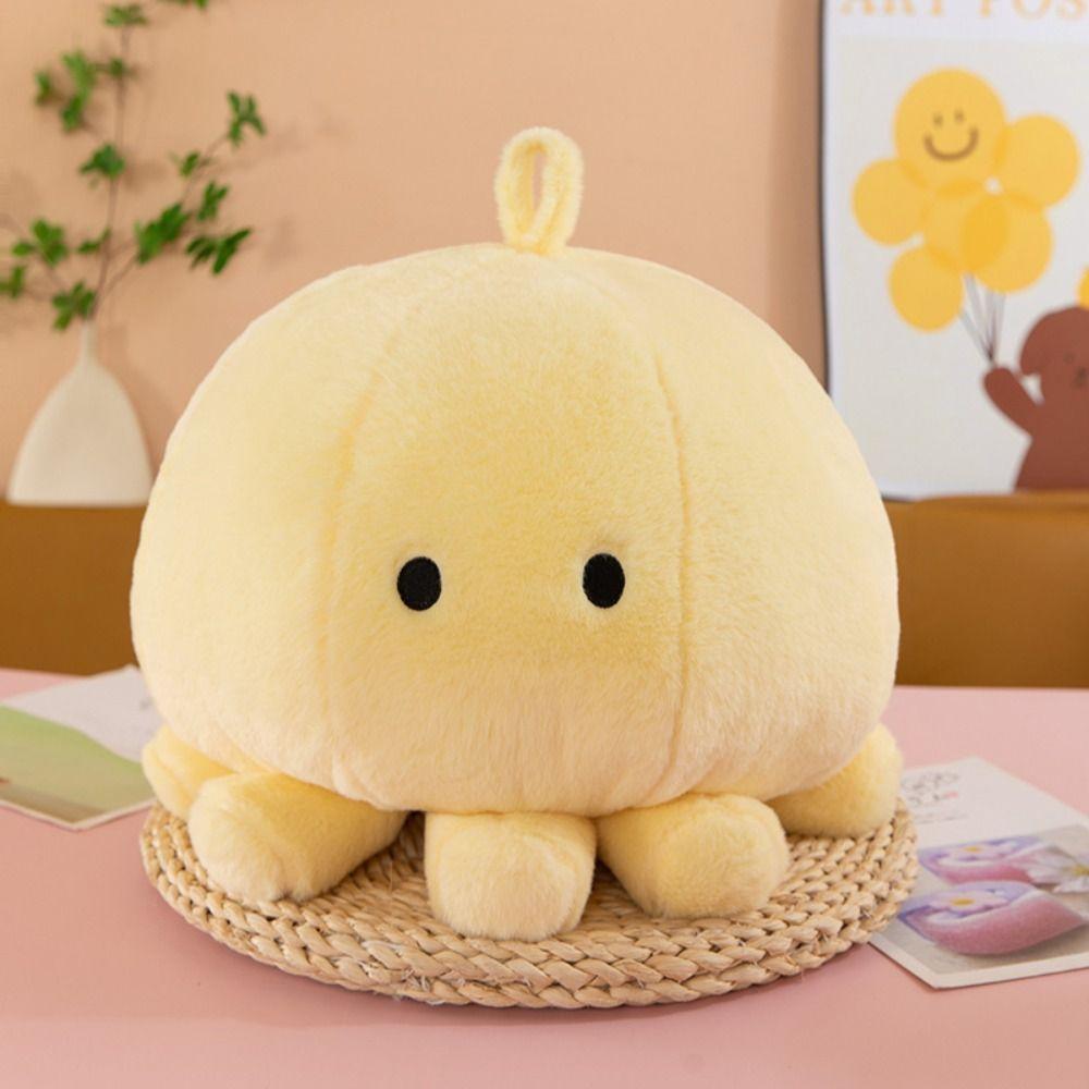 Bedroom Sofa Yellow Octopus Plush Toy Home Decoration Octopus Throw Pillows Children's Pillow Toys