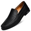 Heren Slip-On Leren Instappers – Grote Maat Casual & Zakelijke Rijschoenen