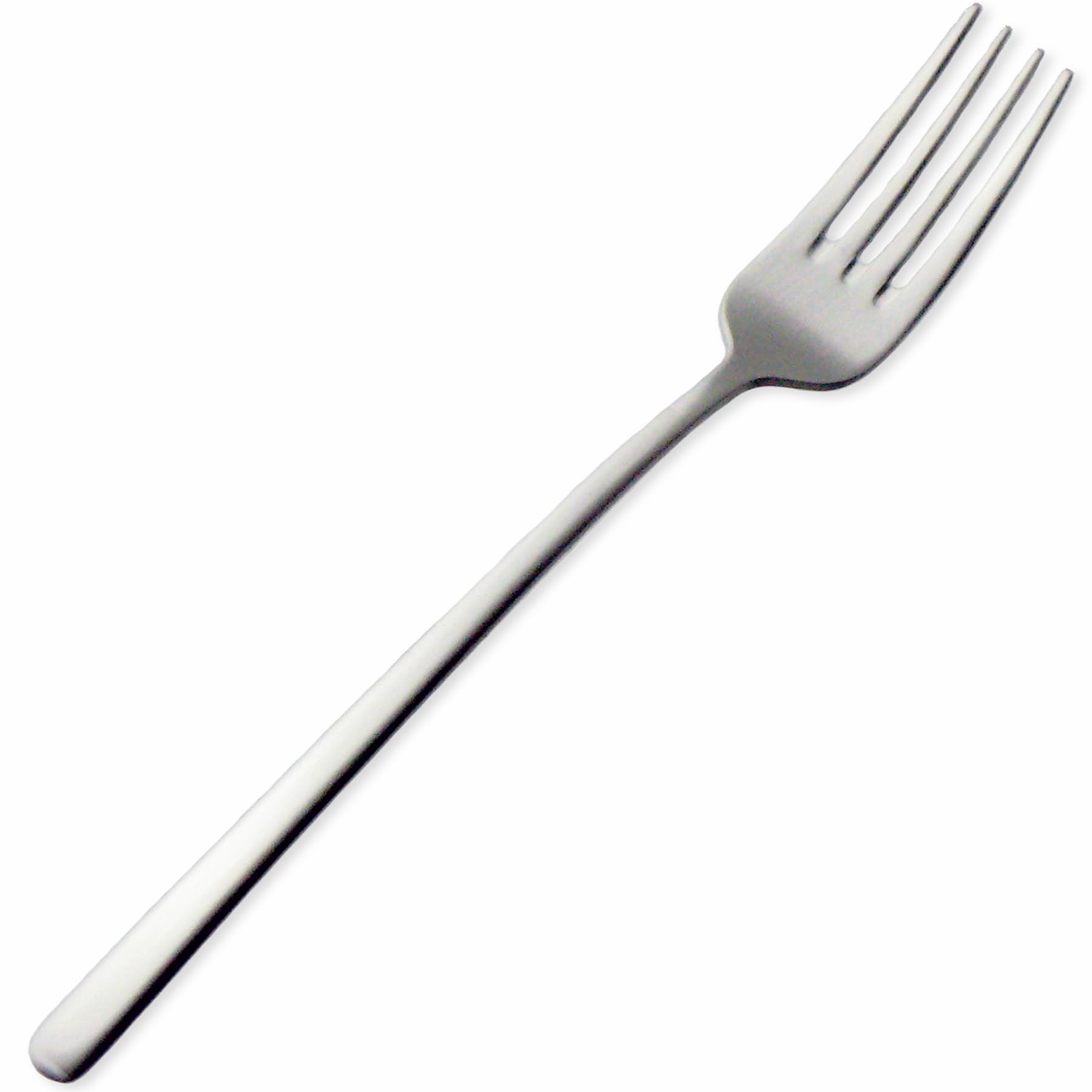 Nagao Long Tail Dinner Stainless Matte Made in Japan Fork, 21cm, 18-8 Steel, Finish,