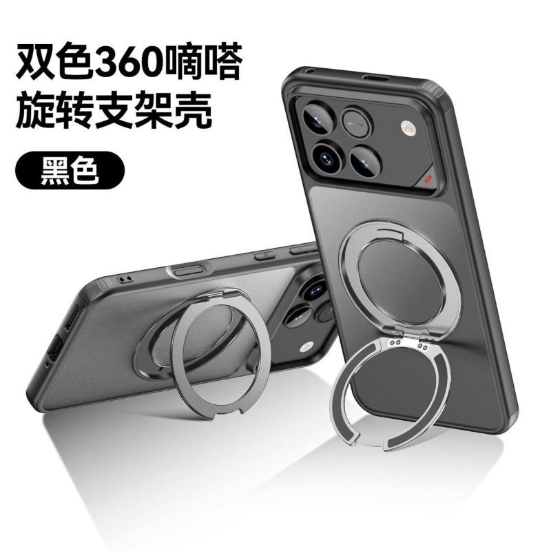 For Honor Win Magnetic Case Acrylic 360° Rotating Ring Hard Cover For Honor Win RT Simple And Lightweight Shell Bumper