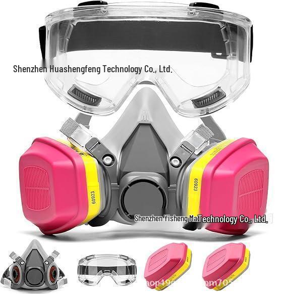 6200 Model Multi-purpose Gas Mask for Painting, Pesticides, Decoration, Grinding, Chemical Handling, Firefighting, and Mining Dust Protection.