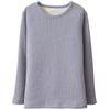 Kids' Sweater Fall and Winter Fleece-lined Thickened Bamaqin Boys Girl Base Tops Thermal Clothes Baby Bottoming Shirt