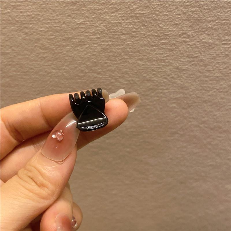 Princess Small Claw Hair Clips for Women - Side Bangs & Forehead Styling