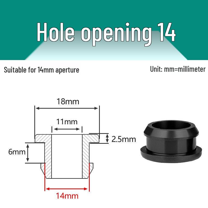 Anello passante protettore per cavi in silicone