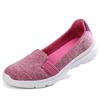 Large size old Beijing cloth shoes women's new soft-soled lazy women's shoes one pedal breathable mother flat-soled single shoes 42