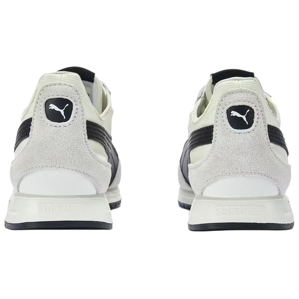Puma Softride St I-Win Comfortable Fit Shock Absorption Low-Top Lifestyle Shoes Unisex Sneakers Warm-White Black 406172-01