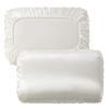 2pcs Satin Silk Sleeping Pillowcase Solid Color Pillow Cover  Pillow Protector