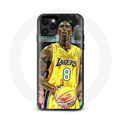 Hülle - Maniacase - Iphone 13 - Schwarz - Flexibel - Einzigartiges Kobe Bryant Design