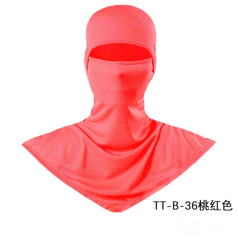 Male face mask UV protection cycling hood neck protection fishing sun protection full mask