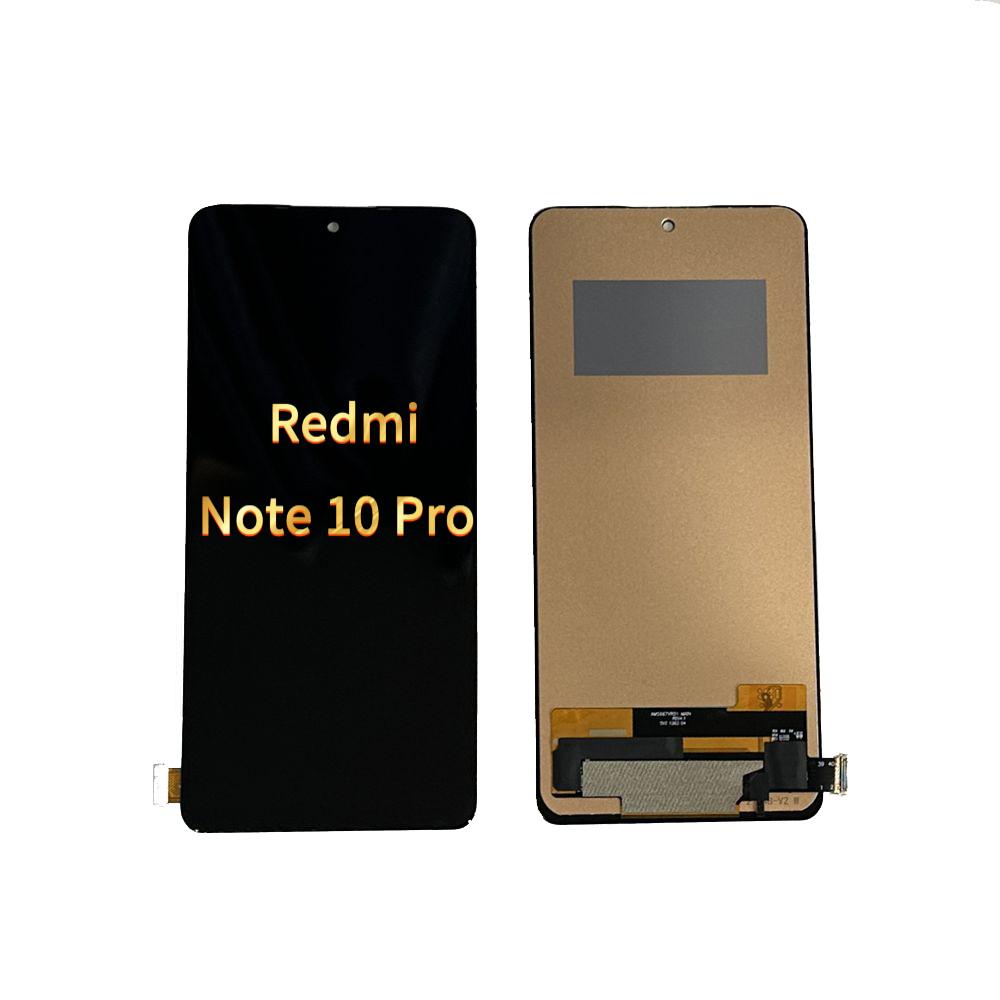 LCD Screen and Digitizer Full Assembly for Redmi Note 10 Pro ;Black; + Tools