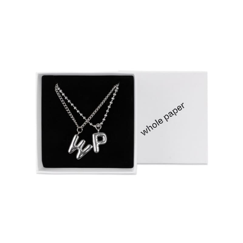 Ganzes Papier WP Halskette