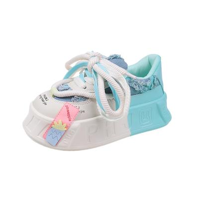 Chaussures de Planche à Semelles Épaisses pour Femmes Chaussures pour Femmes Gâteau Éponge à Semelles Épaisses Chaussures de Planche à la Mode Chaussure de Sport Couleur Claire Gros Orteil Moche