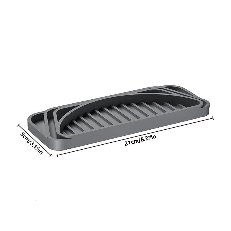 1pc Water Dispenser Anti-spill Silicone Mat Refrigerator Coffee Machine Bar Drain Mat Drip Tray Water Dispenser Tray Protector