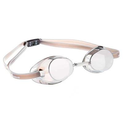 Madwave Plastic Swimming Goggles with Mirror Coating Racer