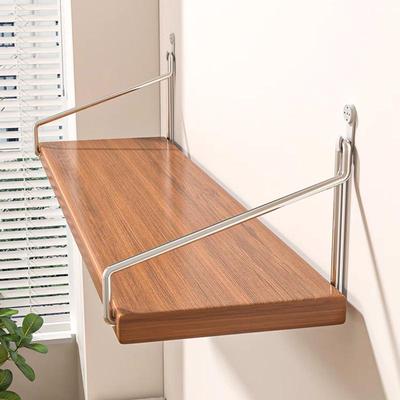 Punch-Free Wall-Mounted Shelf for Bedroom, Living Room & Router Storage