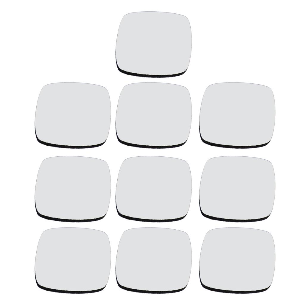 10pcs Customizable Souvenir Heat Transfer Blank Sublimation Blanks Fridge Magnet Stylish Decorations DIY Photo Magnets