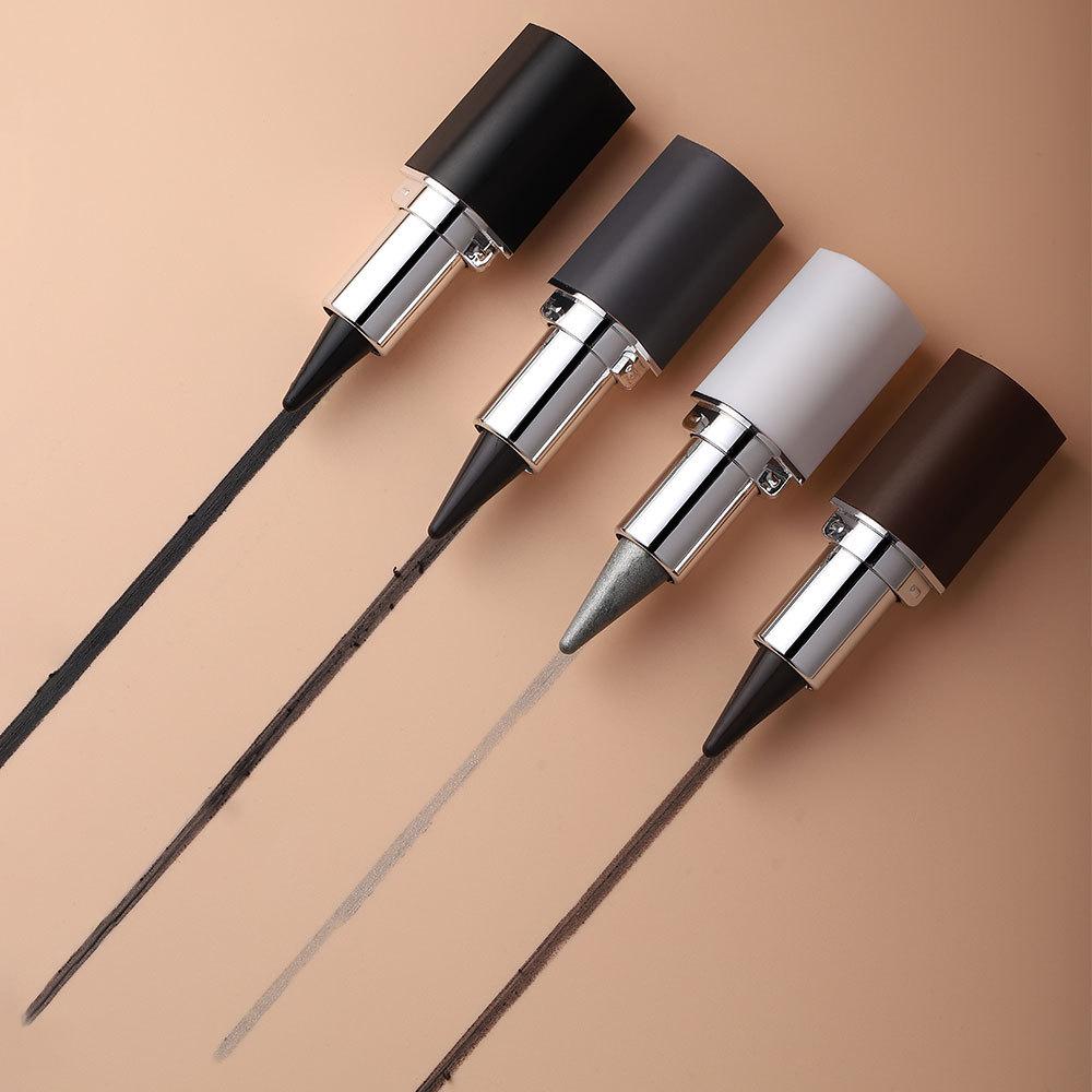 4 Farben Angespitzter Lipliner-Stift Langanhaltender Matter Samt-Lippenstift Wasserdicht Natürlicher Schlanker Lipliner Make-up Kosmetik